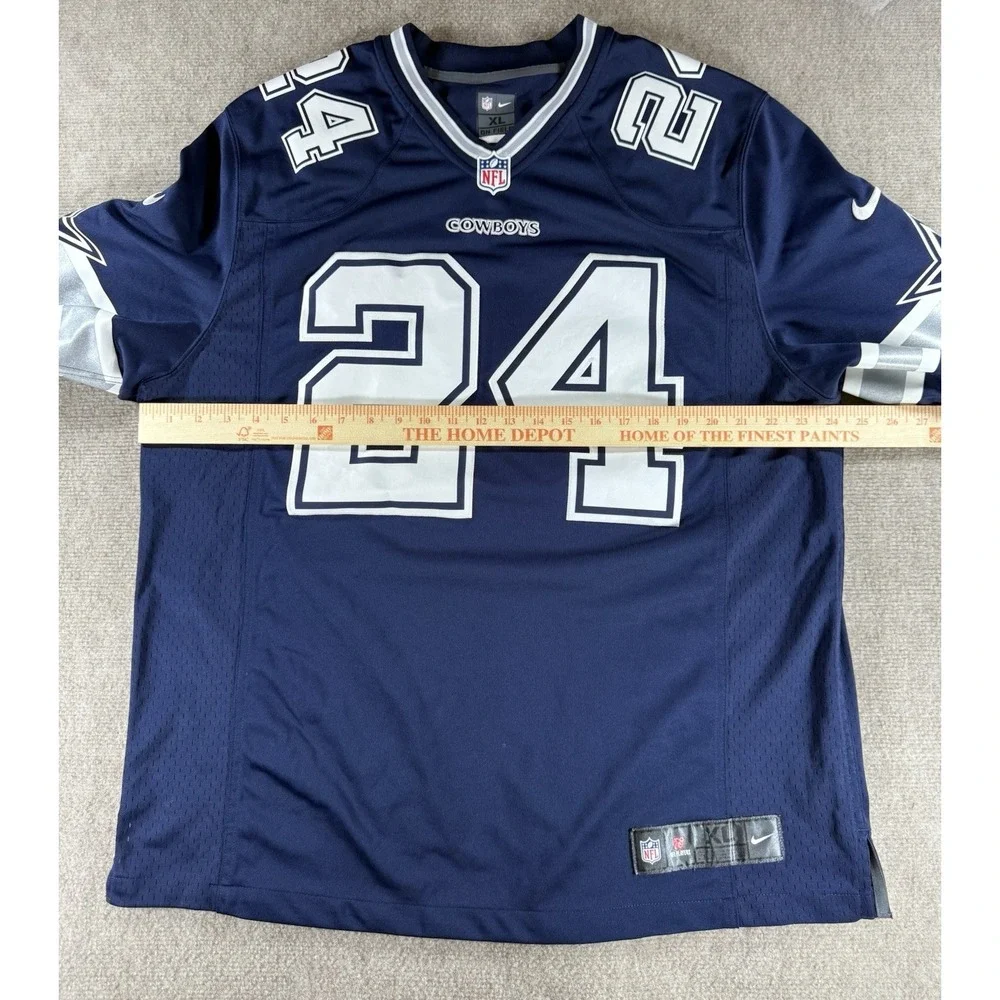 Dallas Cowboys Morris‎ Claiborne #24 Nike On Field Jersey Mens XL NFL Navy